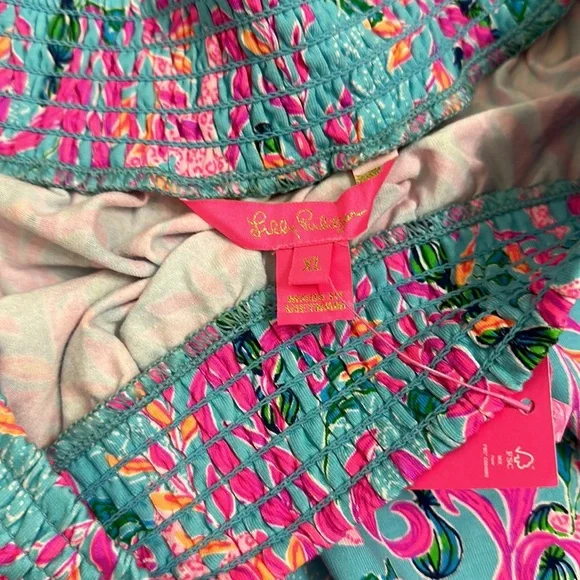 NWT Lilly Pulitzer Cyla Off the Shoulder Romper - Picture 6 of 11